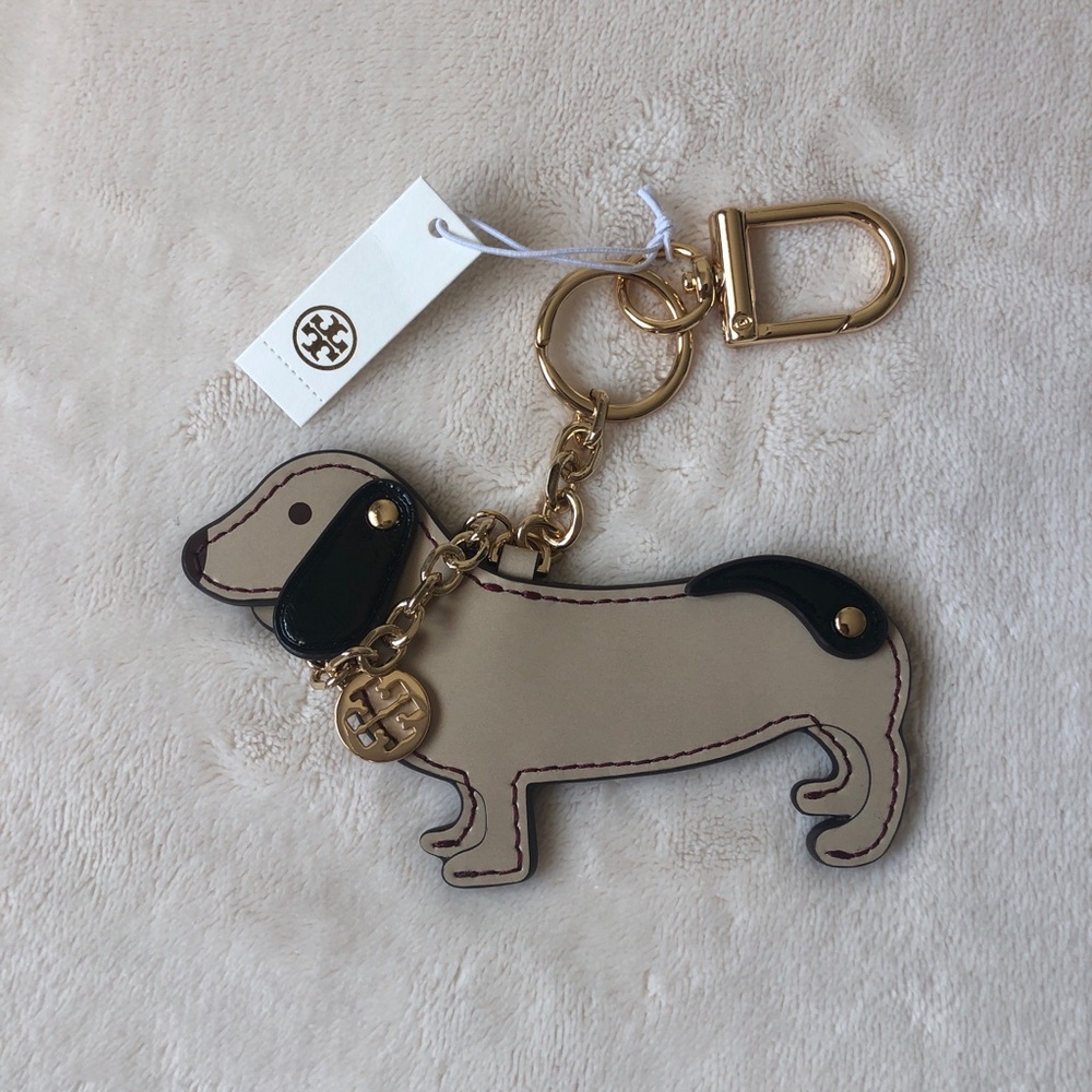 🐶 Tory Burch Dachshund Key Fob 🐶